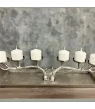 Iron Twig Candle Holder