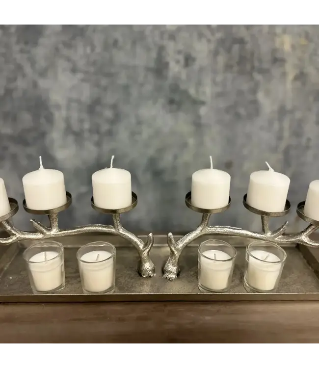 Iron Twig Candle Holder