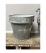 Zinc Flower Pot, Small