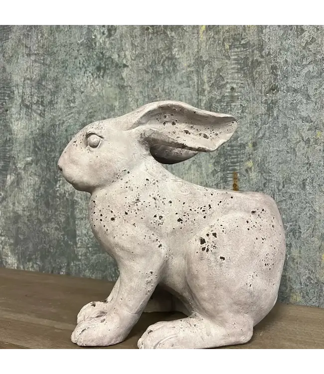 Resin Rabbit Planter Large