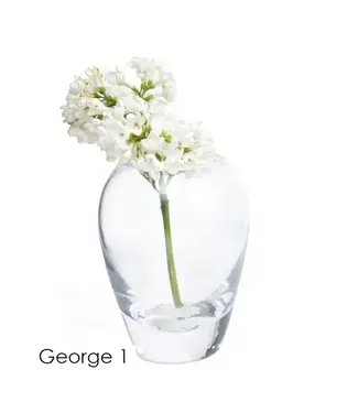 Small Clear Bud Vase