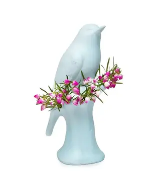 Porcelain Bird Flower Vase