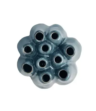 Organic Blue Flower Vase