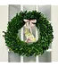 Field of Flowers Handmade Laying Bunny Door Hanger - 8 inch