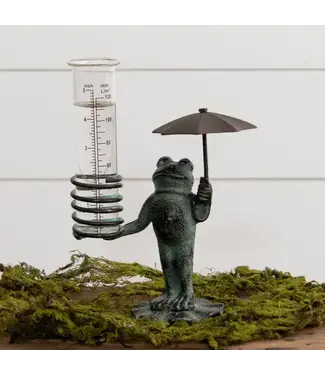 Frog Rain Gauge