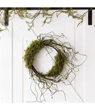 Moss & Twig Wreath 26" set of 2