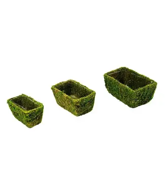 Chino Deco Basket - Fresh Green - small