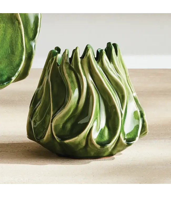 Callista Vase Green Small