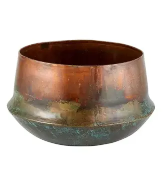 Copper Blue Planter Large