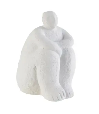 Sitting Petunia Statue
