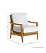 Summer Classics Pointe Lounge Chair with Dream Cushion in Bali Pearl no welt