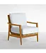 Summer Classics Pointe Lounge Chair with Dream Cushion in Bali Pearl no welt