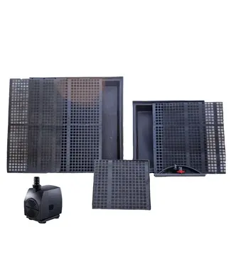 Square Fountain Basin Kit 4' X 4' X 12"H 120 Gallon X-Heavy Duty