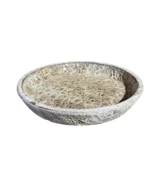 Anamese Garden + Home Round Saucer XSmall 9.5" Dune