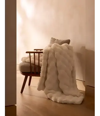 Cozy Earth Cozy Earth Cuddle Blanket Ivory