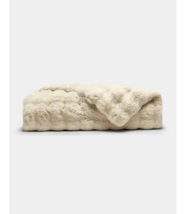 Cozy Earth Cozy Earth Cuddle Blanket Ivory