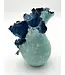 Artisan-made Burst Vessel,  Blue