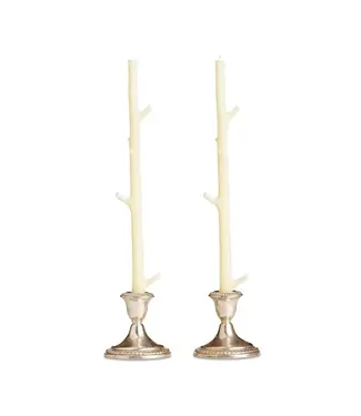 Stick Candles Maple, Pair, Asst. Colors