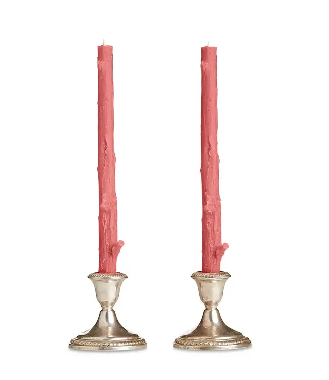 Stick Candles Cedar, Pair