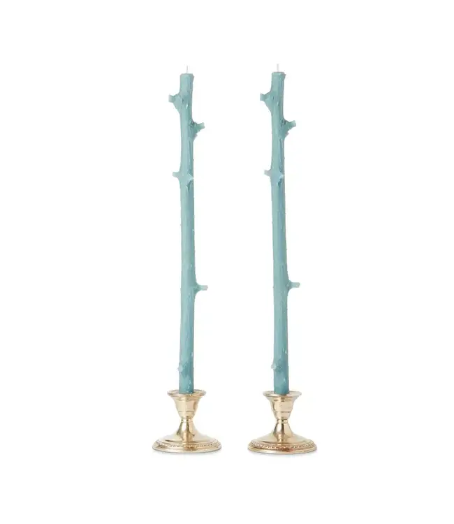 Stick Candles Hemlock, Pair