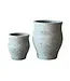 Orbi Vase Small13"H x 11.5"W  Greige (no hole)
