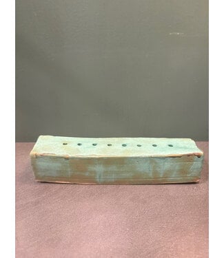 Nancy Scelfo Pottery Long Japanese Vase