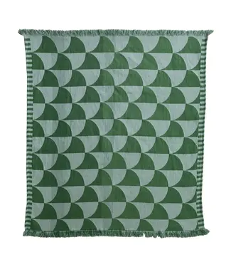 Woven Fabric Indoor/Outdoor Throw