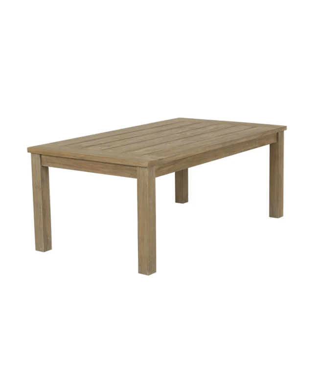Rectangular Coffee Table in Coastal Teak (Frame Only)