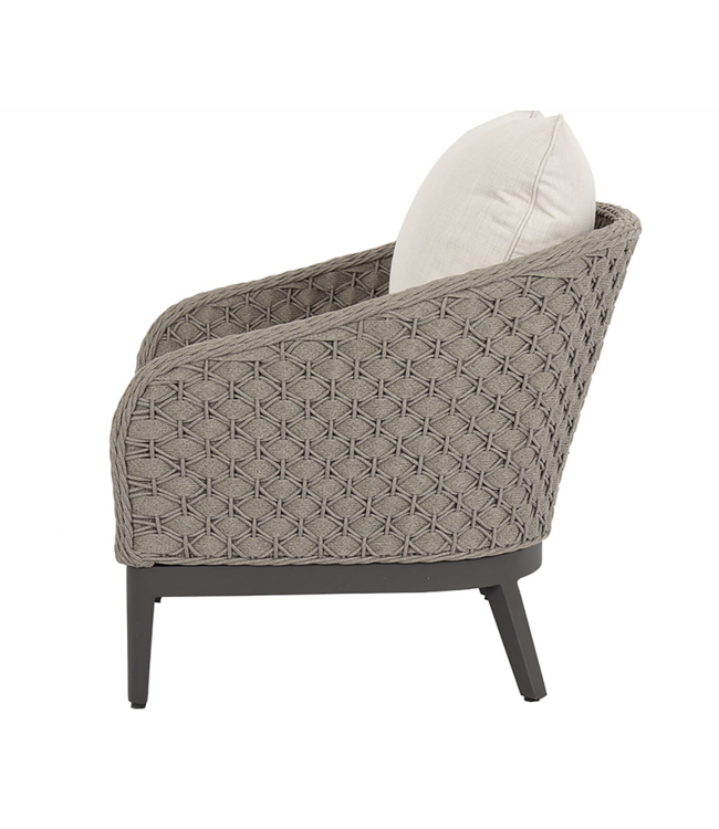 Hooker Furnishings Marbella Club Chair in Echo Ash with Cushion