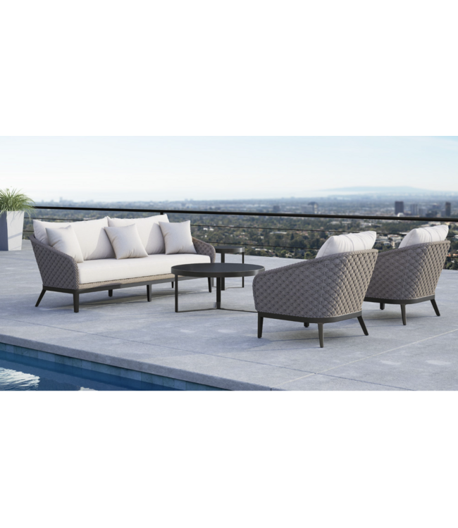 Hooker Furnishings Marbella Club Chair in Echo Ash with Cushion