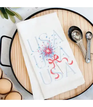 USA Sparkler Kitchen Towel