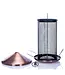 12-in Copper Finish Bird Feeder