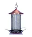 12-in Copper Finish Bird Feeder