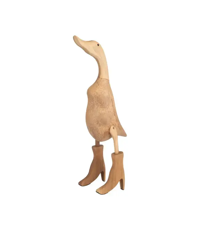 Brown Bamboo Duck in Rainboots