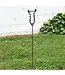 Rain Gauge Garden Stake with Birds