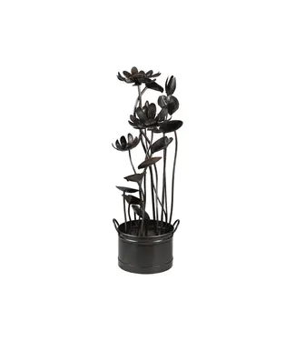 Metal Tiered Cascading Flower Fountain