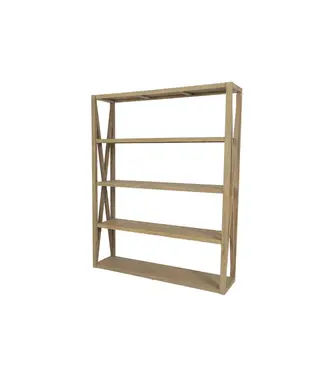 Bookcase in Coastal Teak (Frame Only)