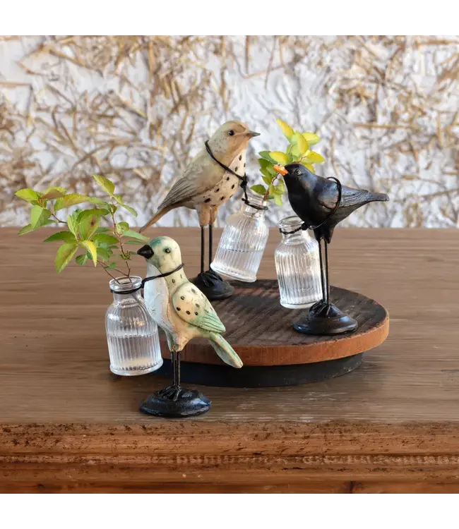 Bird Flower Holder