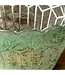 Antique French Blue Etched Center Piece