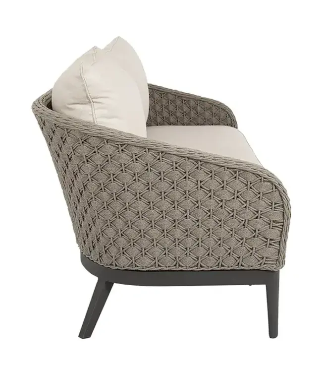 Hooker Furnishings Marbella Sofa in Echo Ash with Cushion