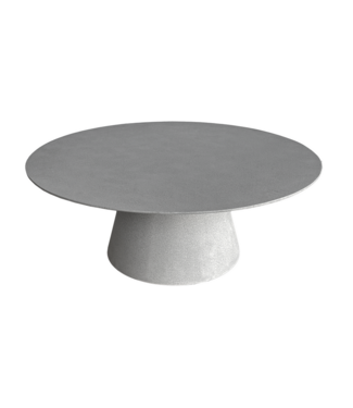 Baja Round Coffee Table- White