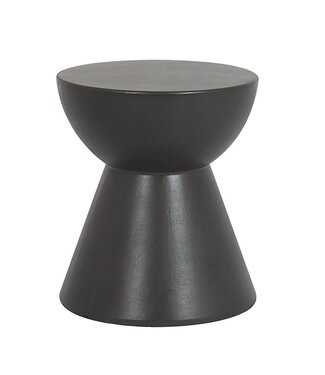 Hooker Furnishings Round End Table - Dark Grey