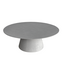 Baja Round Coffee Table- White