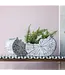 Faux Bois Slice Planter