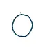 Recycled Glass Beads, XS Blue