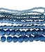 Recycled Glass Beads, XS Blue