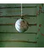 Azure Glass 5" Ball Ornament