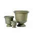 Livvy Urn Medium ~ 14"H x 15"W Sage