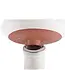 Ceramic Bird Bath on Pedestal White