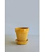 Berg Simona Glazed Amber Yellow 18cm